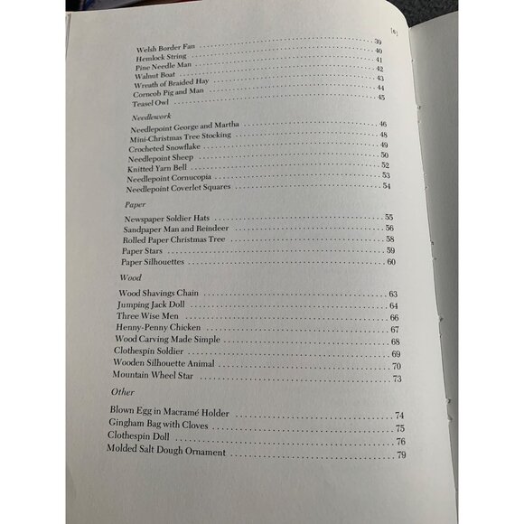 Christmas Decorations from 50 Williamsburg's Folk Art Pattern Collection Book - Picture 3 of 4